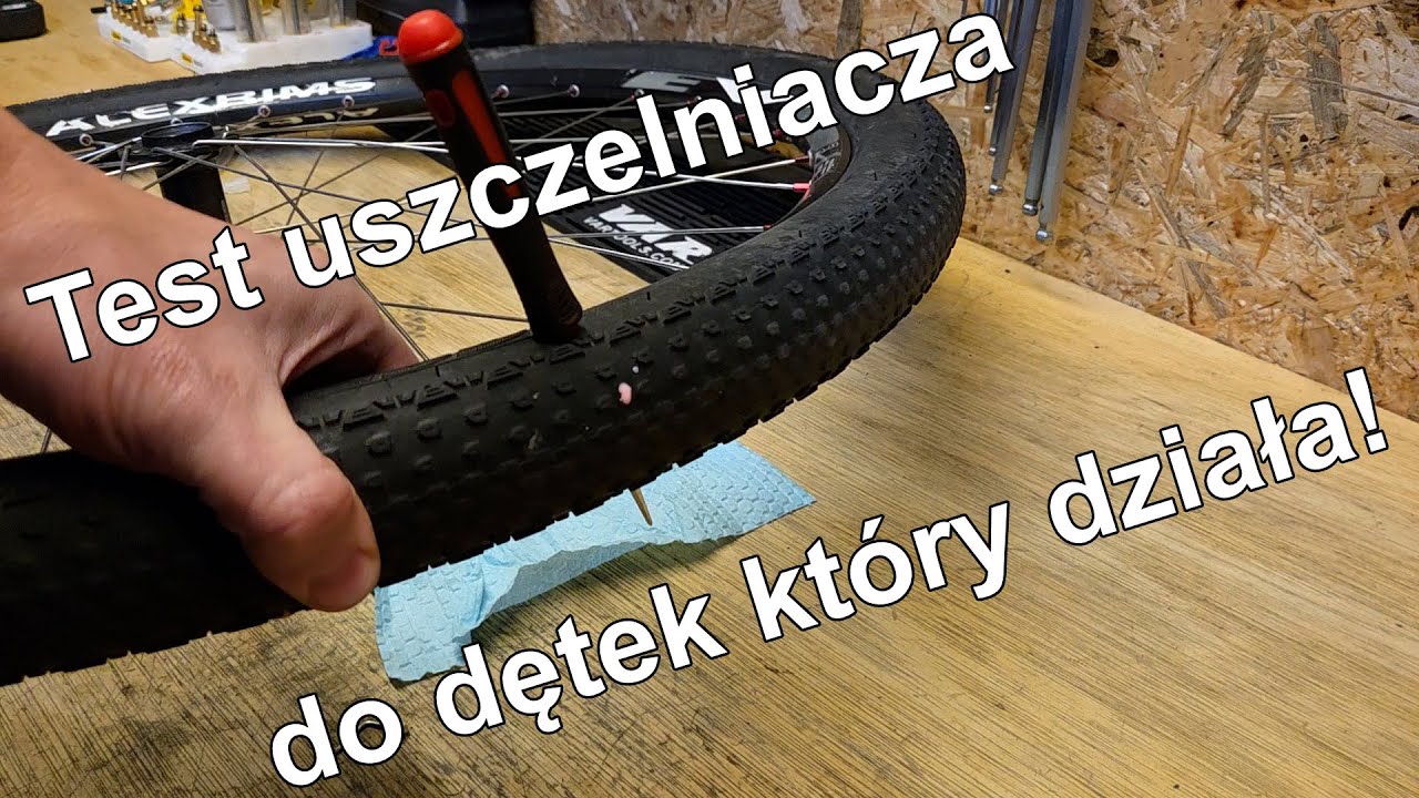 Test. Dętki w trybie nieśmiertelności? Uszczelniacz do dętek zwykłych i lateksowych który działa!