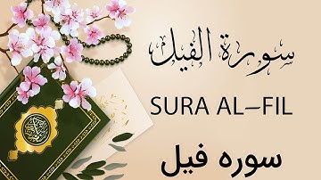 القرآن الکریم  سورة الفیل - سورة الفیل القرآن الکریم - Surah Al- Fil - Quran Holy سوره فیل
