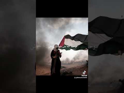 فلسطين الشهداء جزائريون رحمة الله على الشهداء