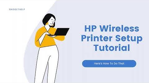 HP Wireless Printer Setup Tutorial (2023)