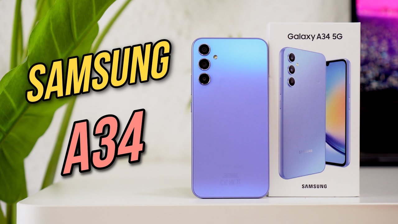 SAMSUNG Galaxy A34 5G Violeta : : Electrónicos