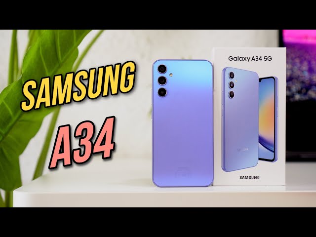 SAMSUNG Galaxy A34 5G Violeta : : Electrónicos