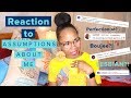 Reading Your Assumptions About Me! | Get to Know Me | Raw and REAL |  Chit Chat