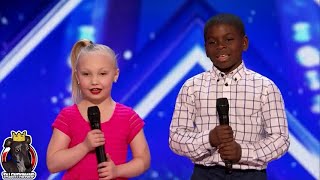Artyon & Paige Full Performance & Judges Comments | America's Got Talent 2017 Auditions Week 2 S12
