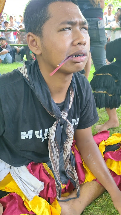 KESURUPAN BARONGAN GALAK‼️#kesurupan #jaranan #kudalumping #jarankepang #ebeg #janturan #barongan