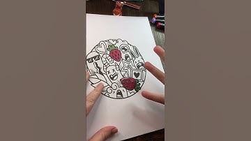 How to make your coloring pages more lifelike #shorts