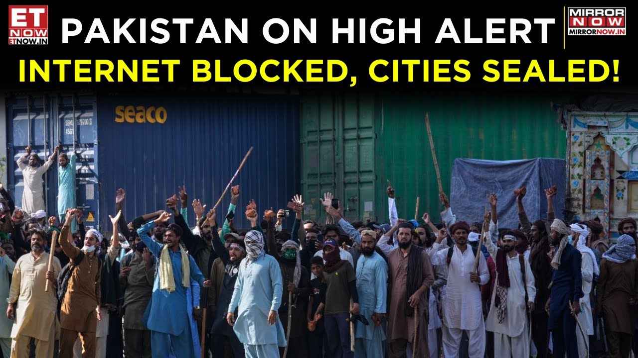 Pakistan on High Alert: Internet Suspended, Cities Sealed After ...