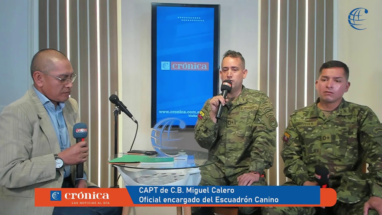 Escuadrón Canino K9 Ecuador de la Caballería Cazadores de Los Ríos