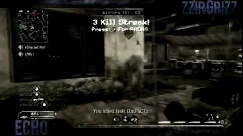zzirGrizz ::ECHO:: Final Cod4 Montage Part 1