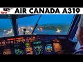 Piloting Air Canada A319 in BAD WEATHER at St Johns | Cockpit Views