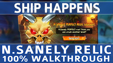 Crash Bandicoot 4 - Ship Happens 100% Walkthrough - N.Sanely Perfect Relic (All Gems & Crates)