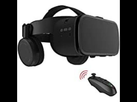 VR Headset  Phones 3D Virtual Reality Glasses - Movies & Games Bluetooth, Remote  Control, Wireless. 