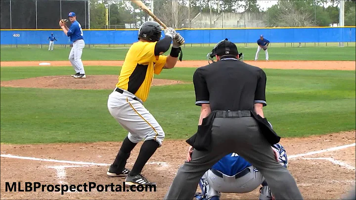 Blue Jays RHP Matt Johnson vs  Pirates 1B Stetson ...