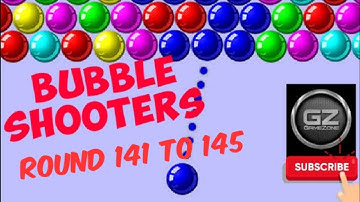 Bubble Shooter Game || Level 141 to 145 || #GamingZonePk #BubbleShooter #BubbleShooting #Century 👍