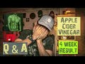 4 week transformation  apple cider vinegar  fahad sheikh