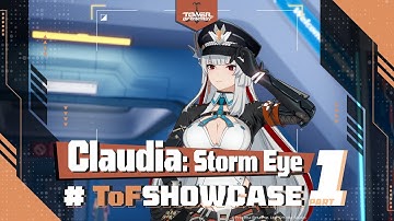 Claudia Storm Eye ⚔ Scarlet Gale | Simulacrum Showcase I | Tower of Fantasy