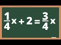 Clearing Fractions in Equations