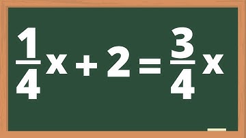 Solving equations with fractional coefficients