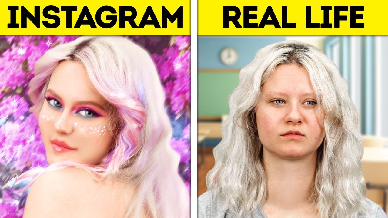 INSTAGRAM VS. REALITY || Testing Viral Internet Hacks To Show You If They Work