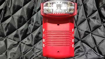 Rare system sensor ps2475ada fire alarm mini horn strobe 