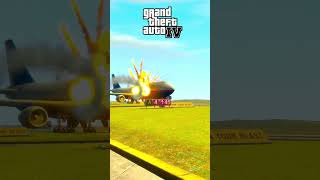 💥✈️ВЗРЫВ САМОЛЕТОВ😱 В РАЗНЫХ GTA #gta #shorts #гта