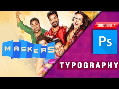 Kalakalappu 2- Tamil Movie Font Typography In Tamil Tutorial | Hiphop Thamizha| Jiiva, Jai,