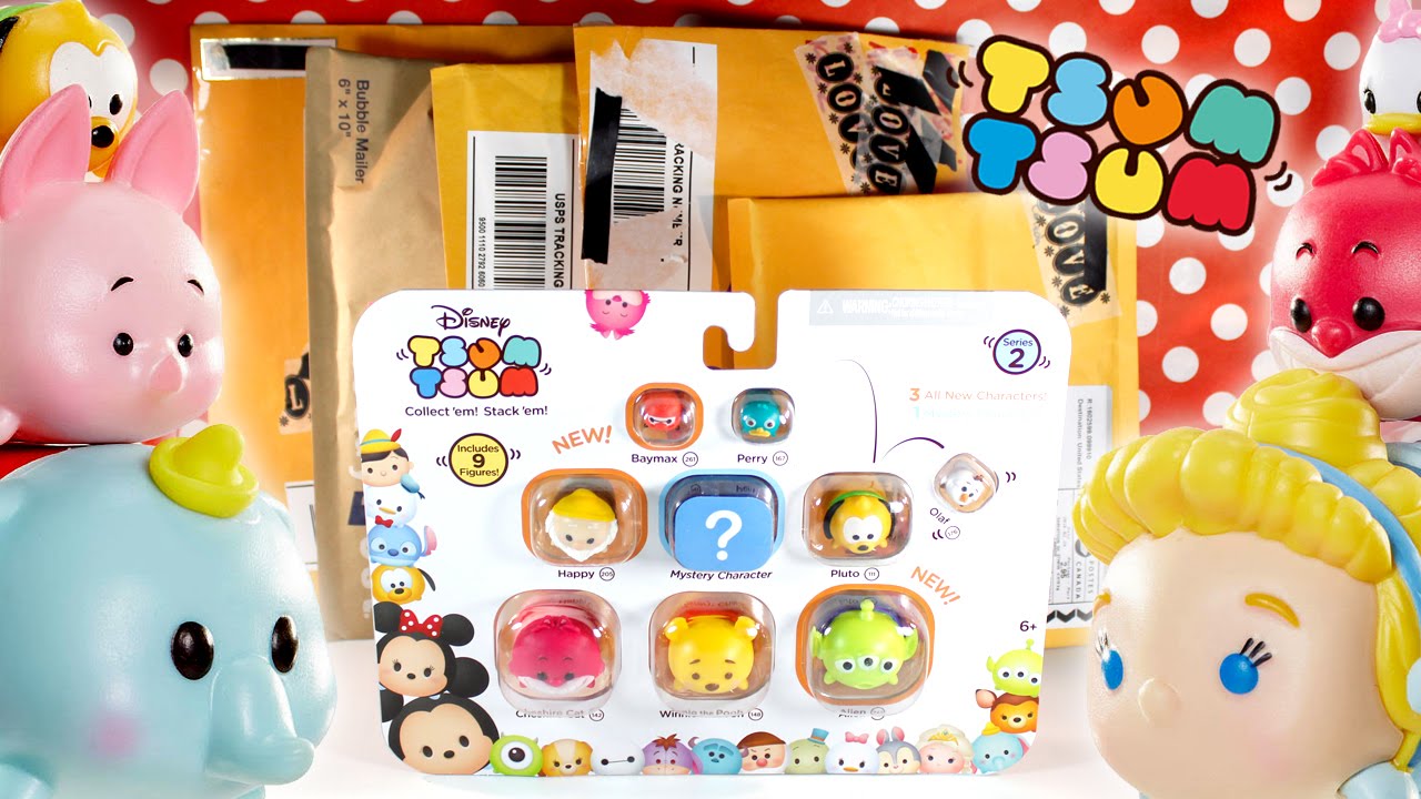 Disney Tsum Tsum Vinyl Series 2 and Pin Mail! Disney