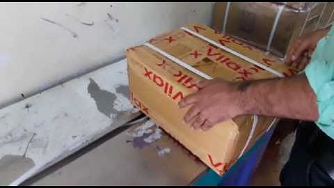 Semi Automatic Box Strapping Machine by Vigor Industries, Nashik