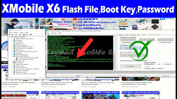 XMobile X6 (MTK6261) Flash File, Boot Key and Password Unlock
