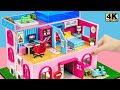 How To Make Three Floor Miniature Cardboard House for Cute Pet ❤️ DIY Miniature Cardboard House #253