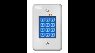 SDC 918 x U Indoor EntryCheck Digital Keypad