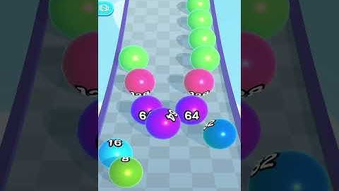 BALL RUN 2048 🎱✨ - #Shorts - All Levels Gameplay Walkthrough Android, iOS v.6