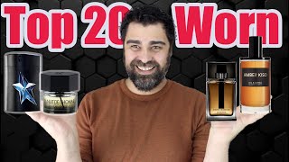 My Top 20 Most Worn Fragrances 2022