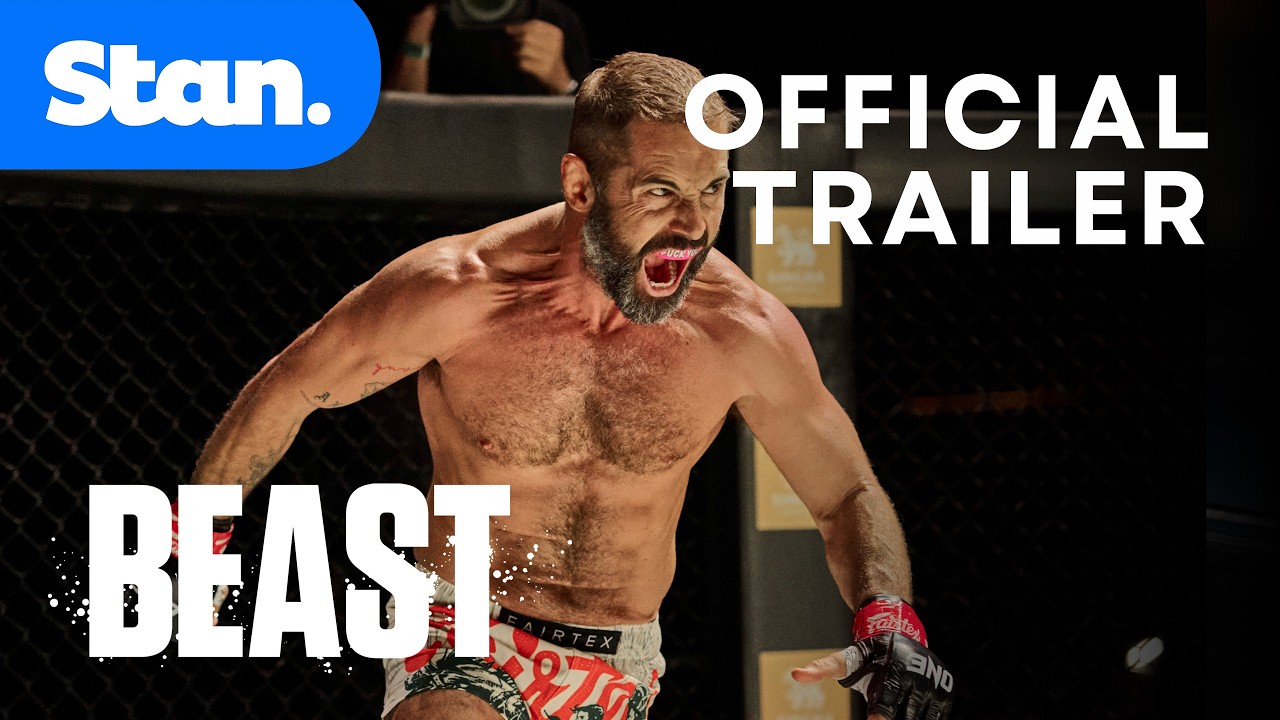 RUSSELL CROWE AND DANIEL MACPHERSON UNLEASHIN THE STAN ORIGINAL BEAST, PREMIERING JUNE 4, STREAMING ONLY ON STAN.