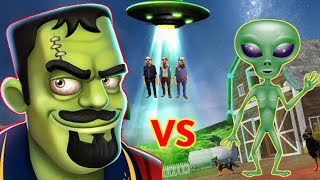 Scary Green Grandpa Vs Alien Android Game Part 1 / Bangla Gameplay screenshot 5