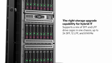 HPE ProLiant ML350 Gen10 Server Hardware Tour