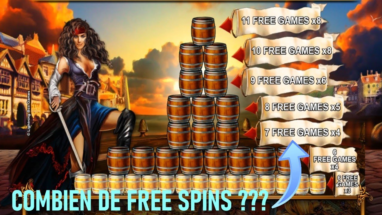 CHASSE au BONUS FREE SPINS 🧭 Slot 5 PIRATES - YouTube