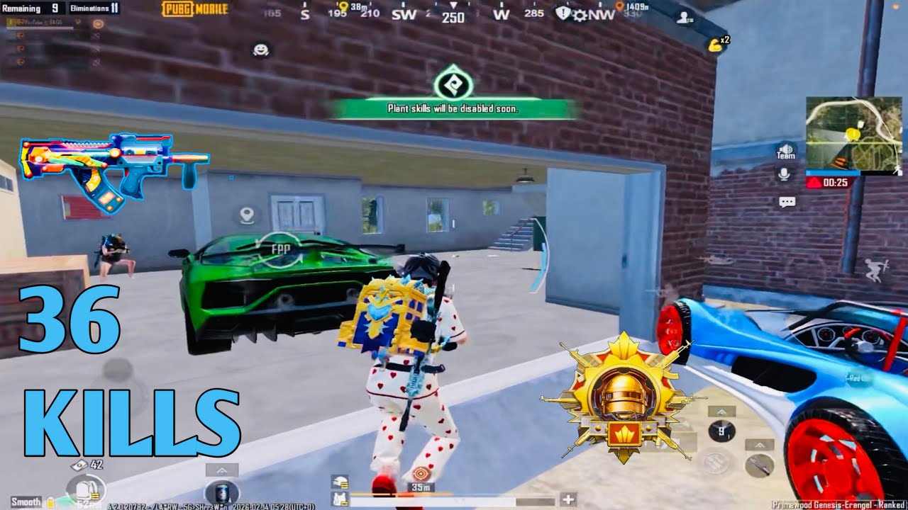 36 KILLS🔥SMOOTH +120fps DOMINATARS LOBI  HARD PLAY 