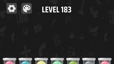 Ball Sort Puzzle Level 183 | #gamingvideos