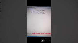 FIND/FIRST/REPEATED/ELEMENT#javaprogramming 💯💯🔥🔥