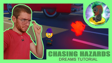 Grouping is ESSENTIAL in Dreams - How to Make a Following Hazard - #DreamsPS4 Create Mode Gameplay