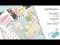 8 Cards - 1 Kit plus Reveal | Spellbinder June Card Kit of the Month for June 2019 | Super Chill