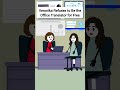 Veronika Refuses to Be the Office Translator for Free #corporate #animation