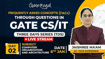 Frequently Asked Concepts (FACs) | Computer Organization and Architecture | Gate At Zeal | Gate 2023
