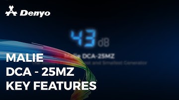 Malie DCA-25MZ - World’s First Quietest and Smallest Generator