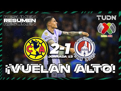 Club America San Luis Goals And Highlights