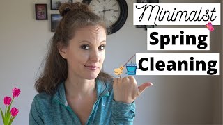 The Beginner's Guide to SPRING CLEANING | MINIMALIST Spring Cleaning for Busy Moms