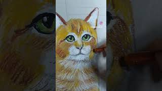 Магия #Art #Shortvideo #Painting #Artist #Oilpastel #Arts #Malevich #Shorts #Cat #Cats  #Catlover