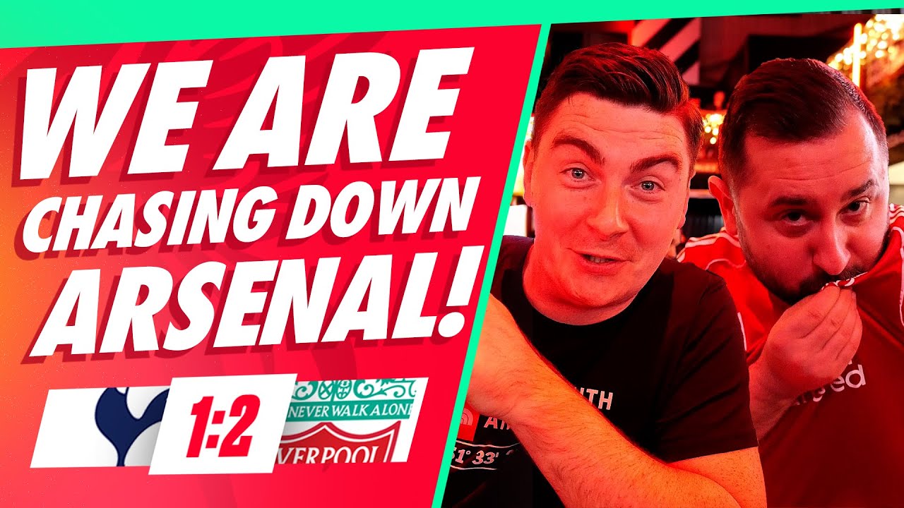 'WE ARE CHASING DOWN ARSENAL!' | Tottenham 1-2 Liverpool | Match Day Vlog | Mario 