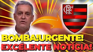 💥🚨BOMBA! URGENTE! EXCELENTE NOTÍCIA! ÚLTIMAS NOTÍCIAS DO FLAMENGO!